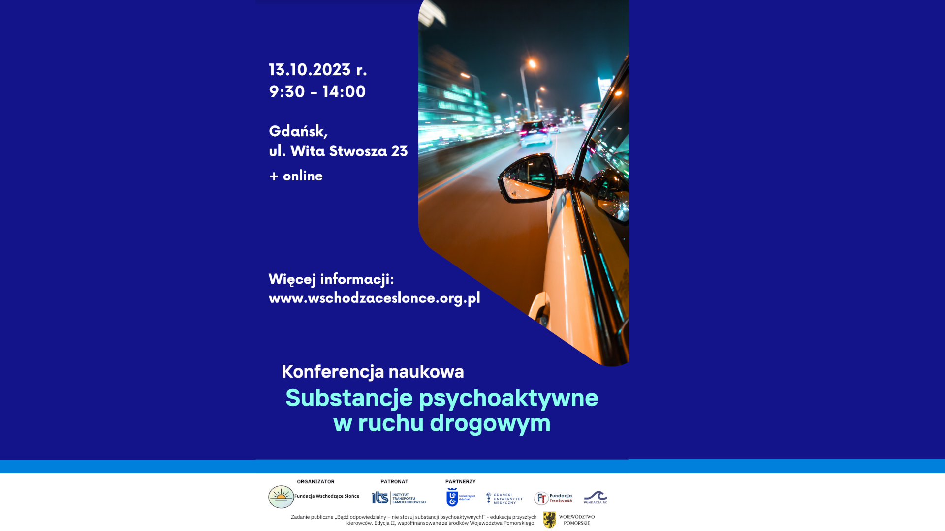 „Substancje psychoaktywne w ruchu drogowym”